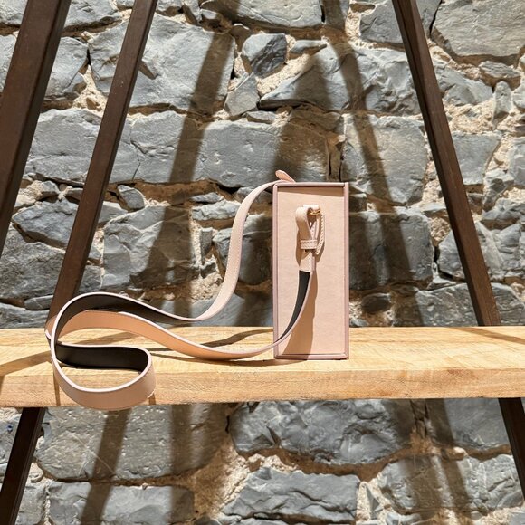 Fendi 2021 Runway Pink Vertical Box Logo Crossbody Bag - Picture 6 of 12